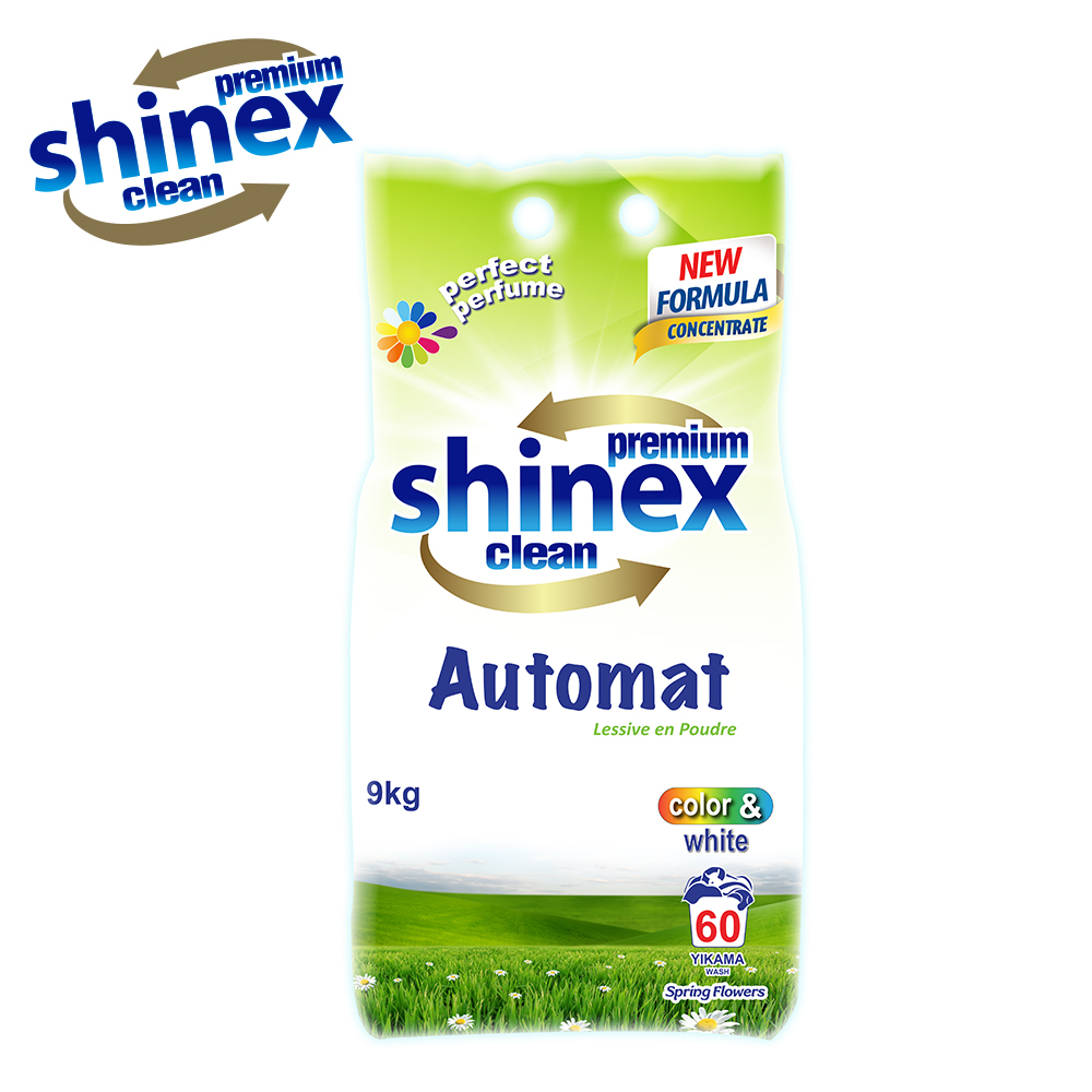Shinex Matic - Automat Powder Detergent 9 kg for WHITE