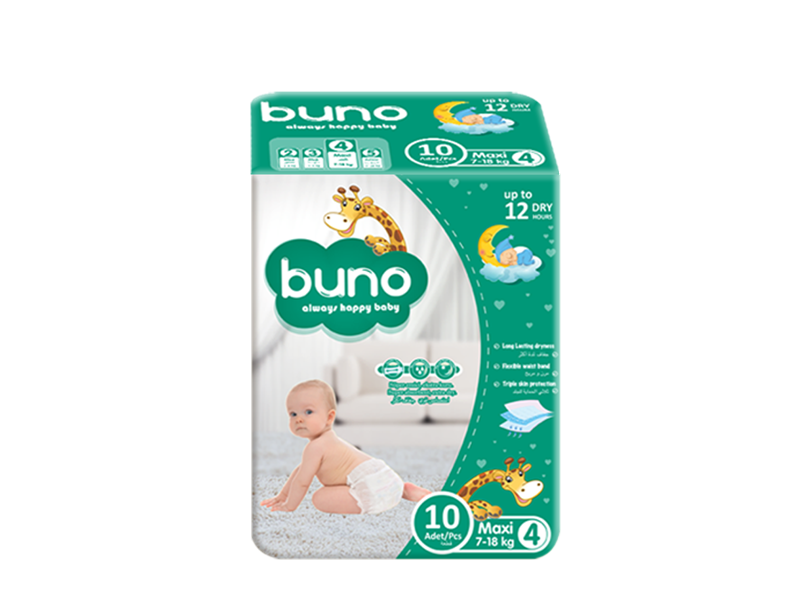 Buno Baby Diapers Maxi 10 Pcs