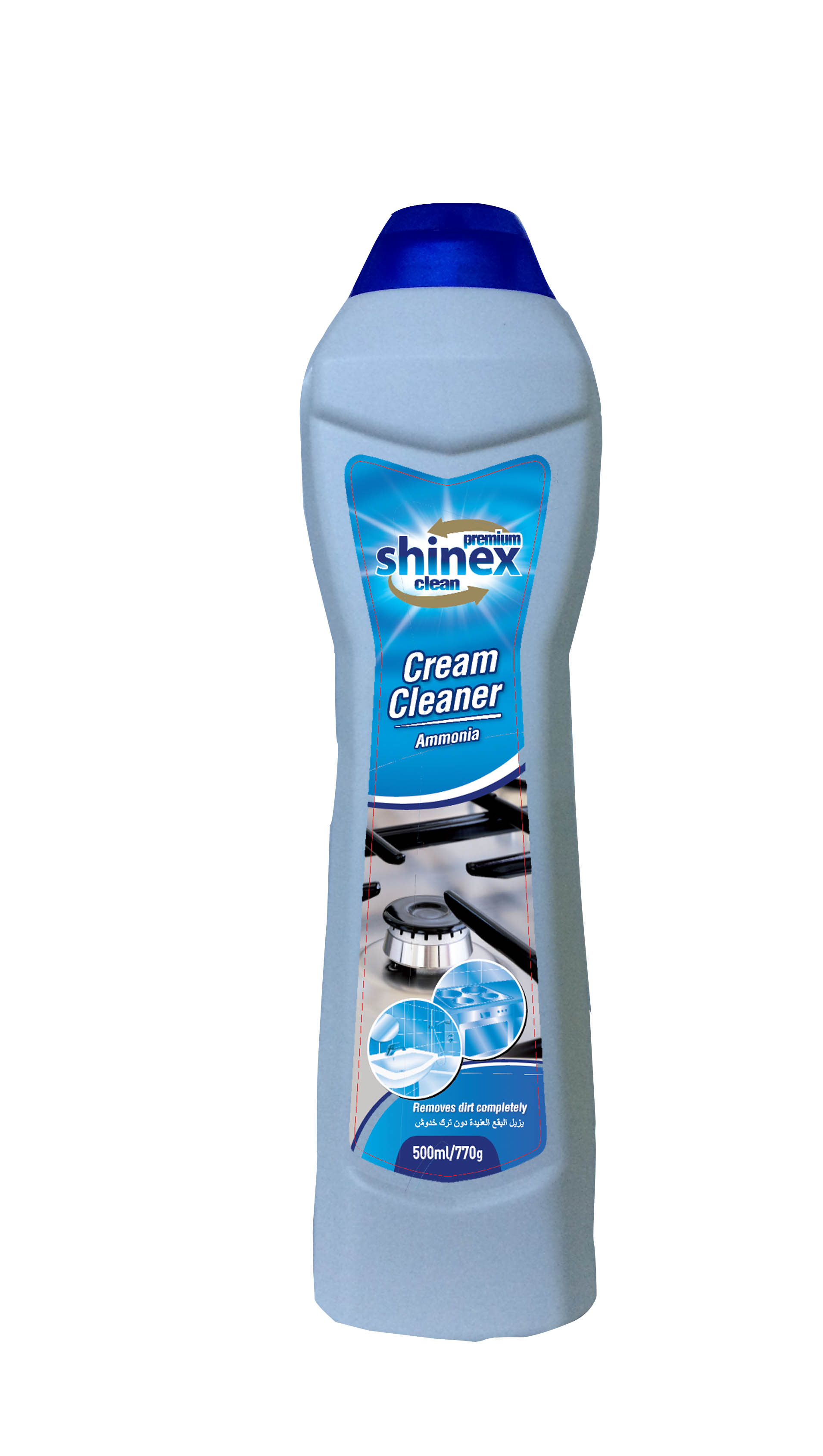 Shinex Cream Cleaner Ammonia 500 ml